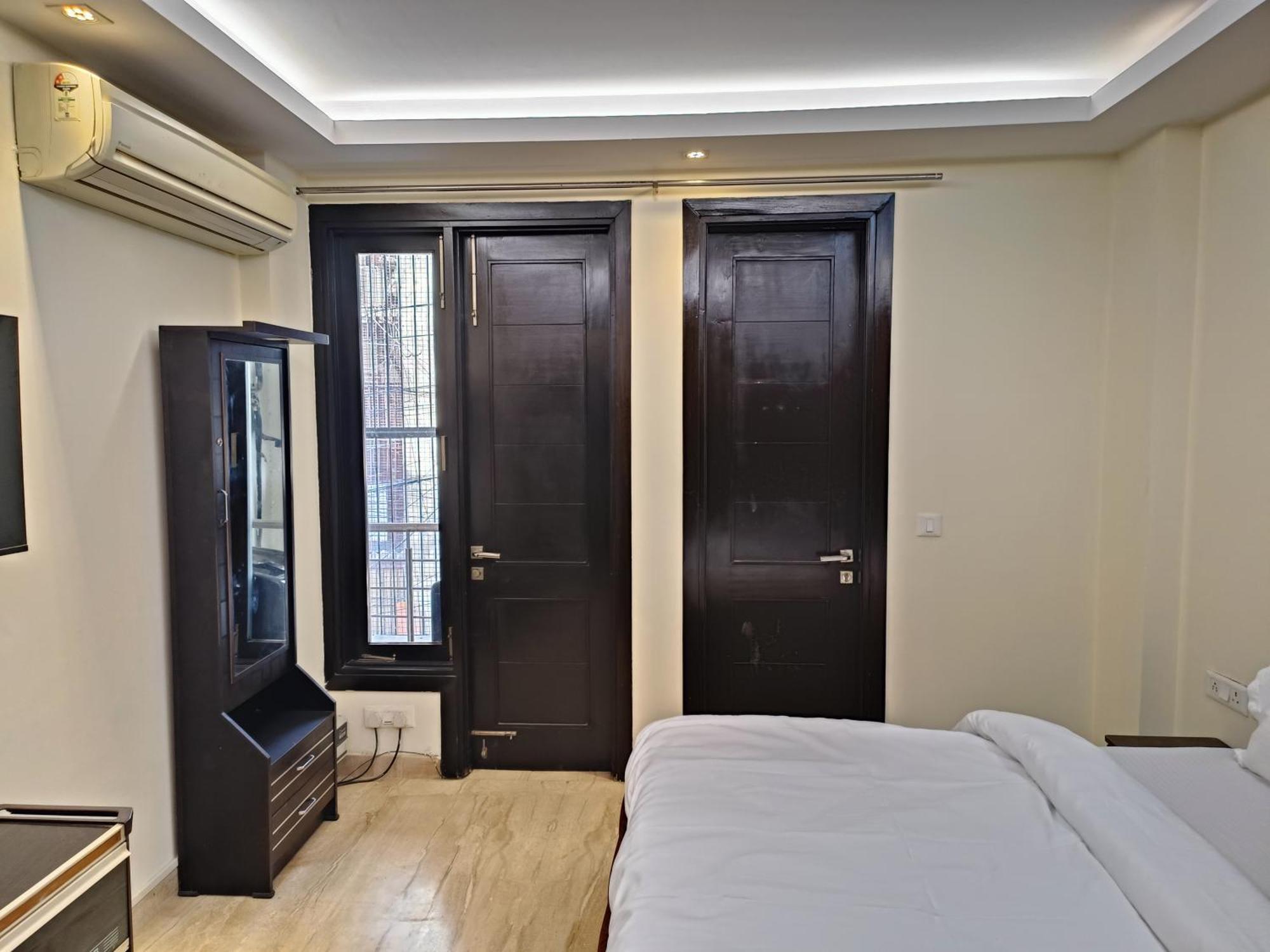 Greenleaf Apartment And Suites, Greater Kailash 1 New Delhi Buitenkant foto